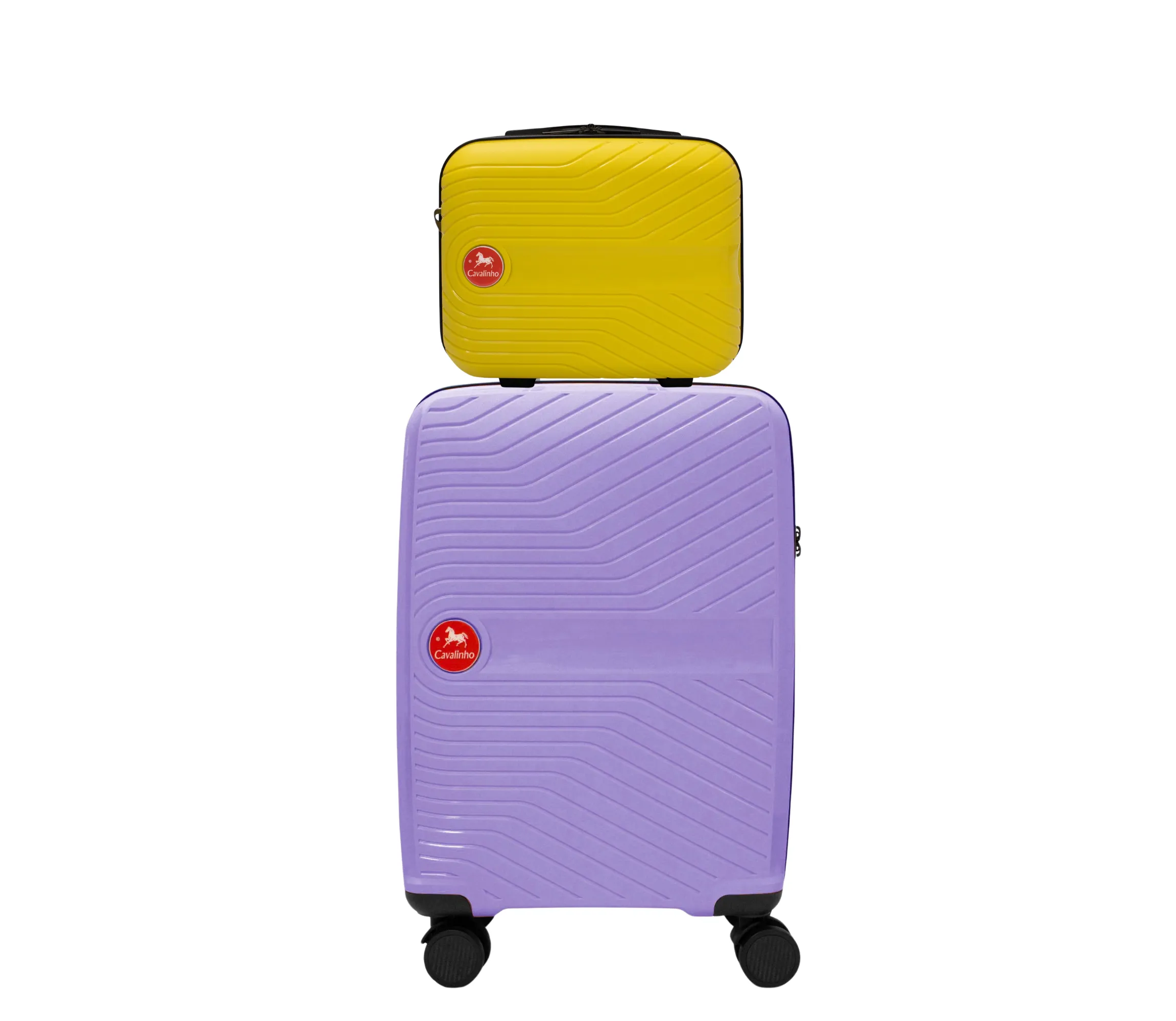 Colorful 2 Piece Luggage Set (15" & 19")