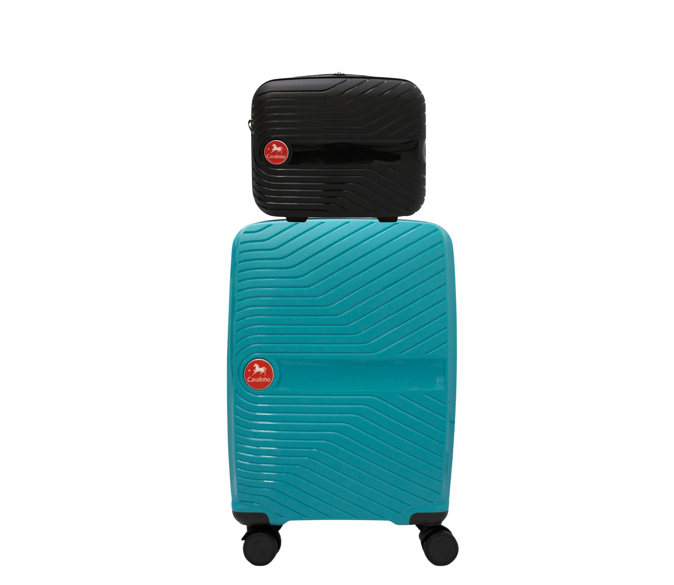 Colorful 2 Piece Luggage Set (15" & 19")