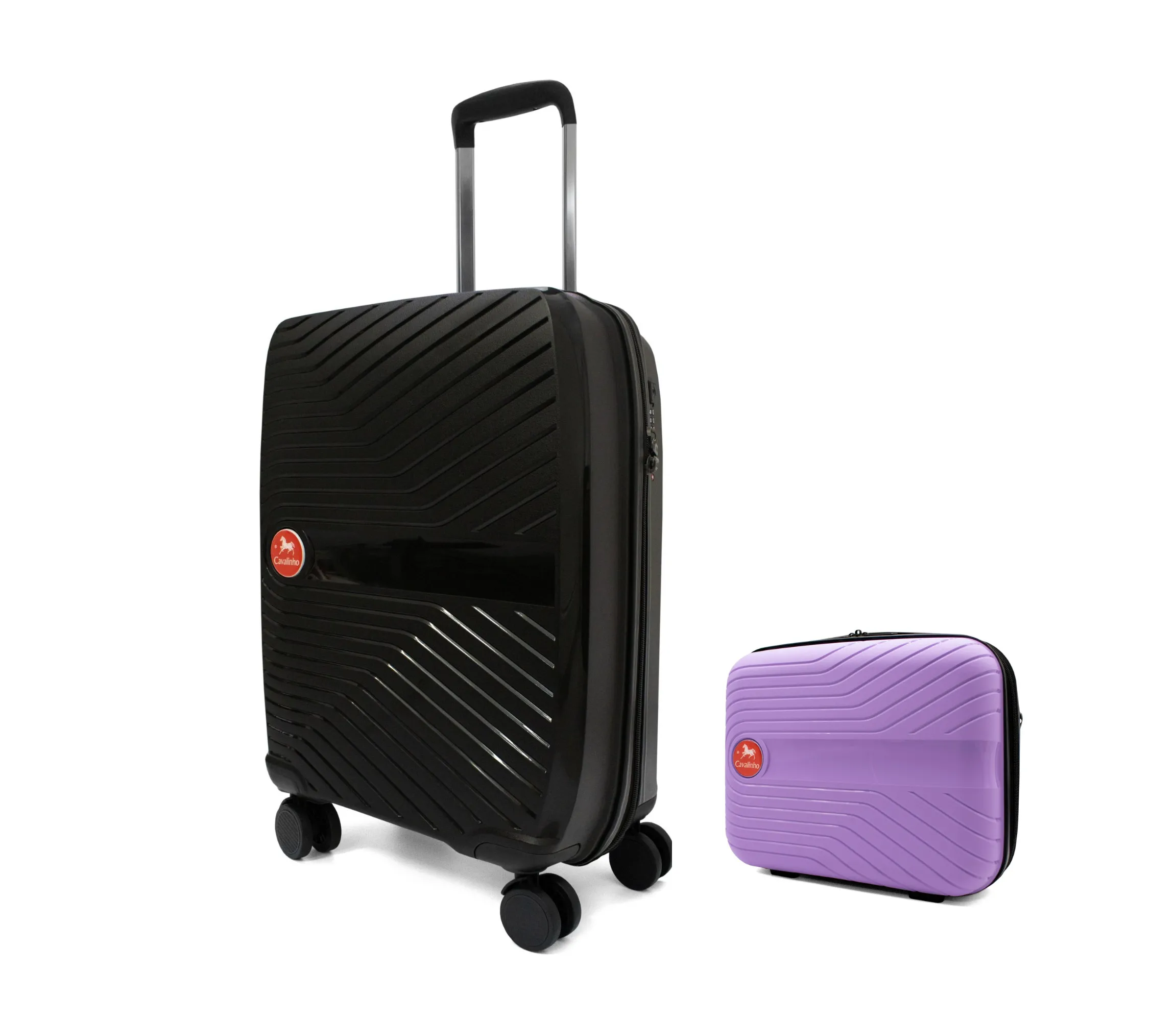 Colorful 2 Piece Luggage Set (15" & 19")