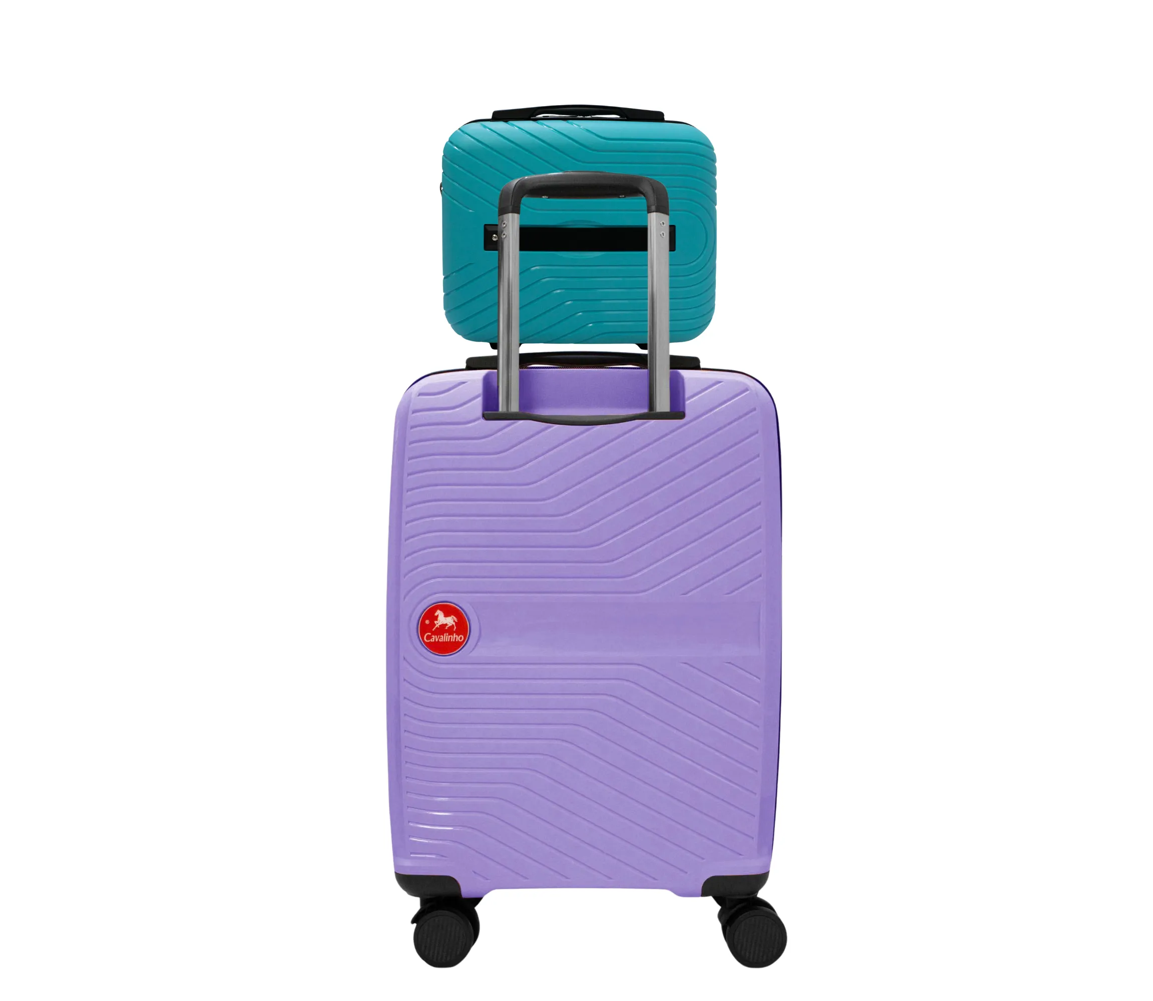 Colorful 2 Piece Luggage Set (15" & 19")
