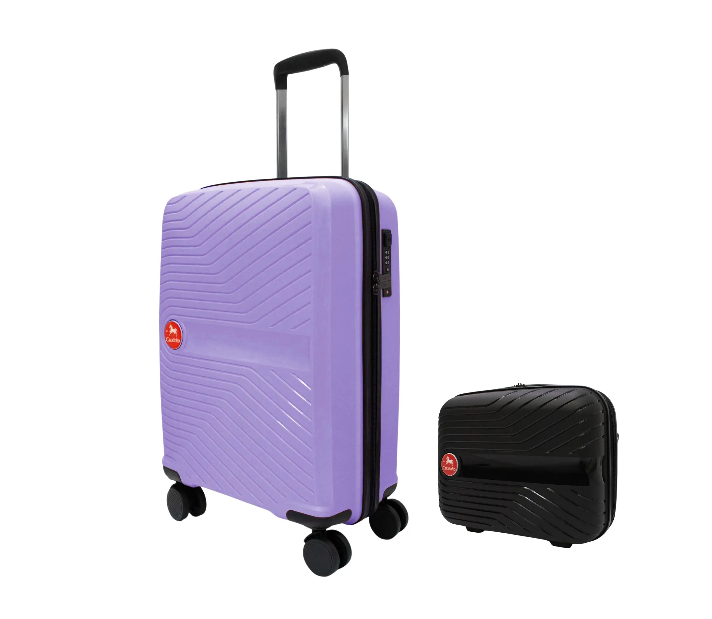 Colorful 2 Piece Luggage Set (15" & 19")
