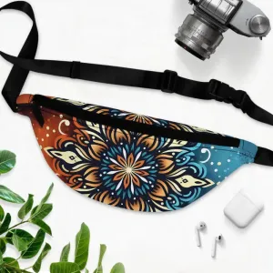 Colorful Mandala Fanny Pack Festival Vibes