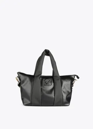 Contrast textured bowling bag