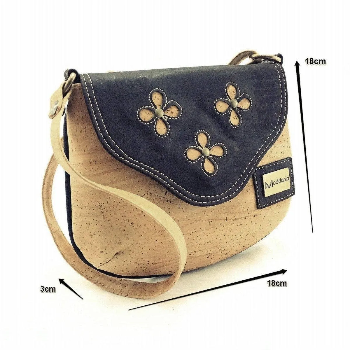 Cork Crossbody Bag Small Vegan Crossbody Bag Jessica