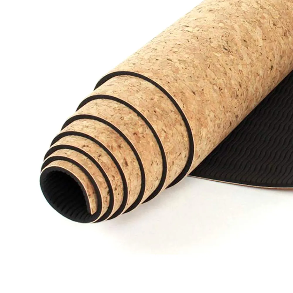 Cork Yoga Mat 6mm Thick