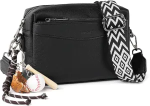 Crossbody Purses, Simple Fashion Crossbody with Removable Shoulder Strap, Multi-Pocket Crossbody Bags for Women