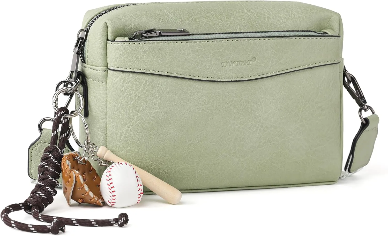Crossbody Purses, Simple Fashion Crossbody with Removable Shoulder Strap, Multi-Pocket Crossbody Bags for Women