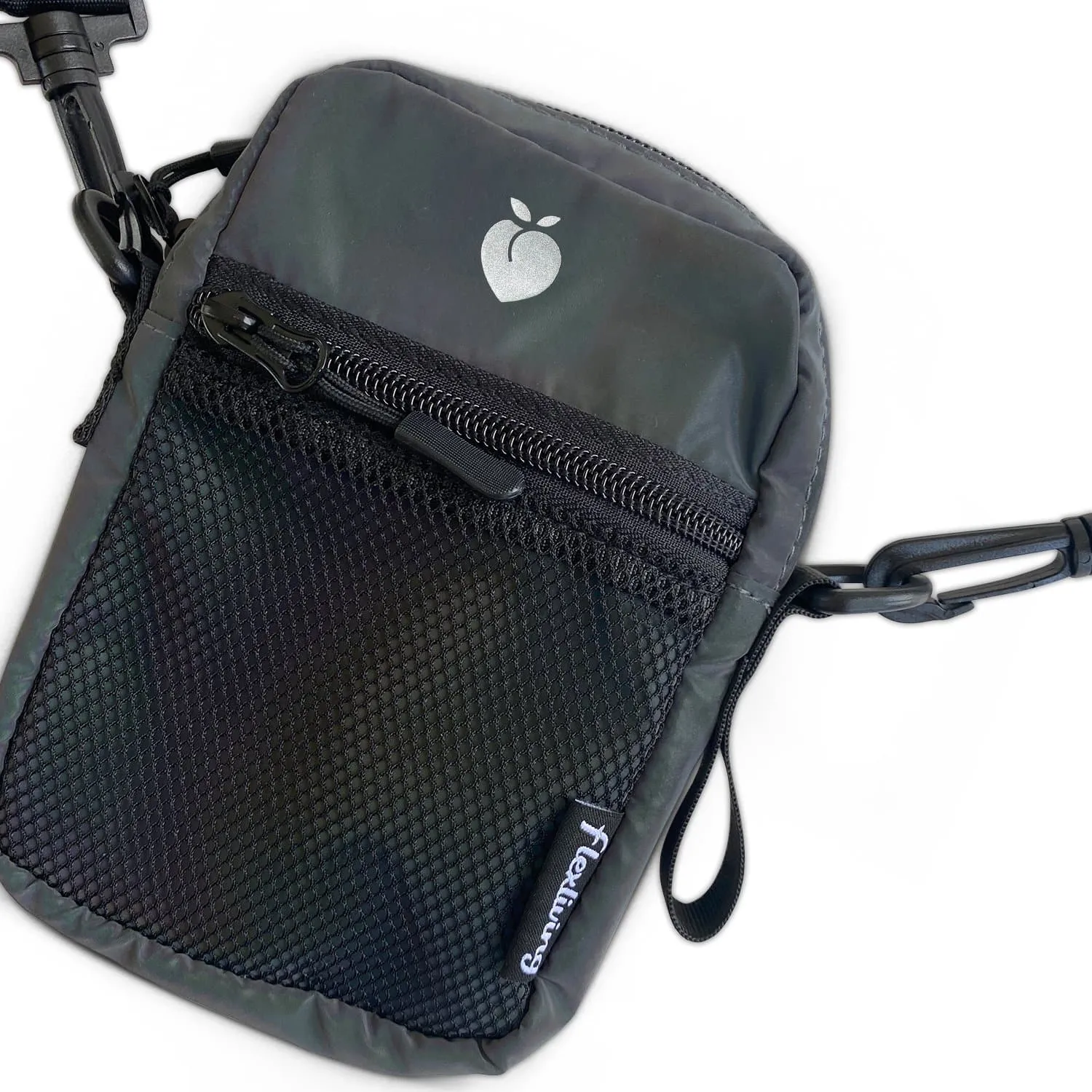 Crossbody Shoulder Bag - Rainbow Reflective