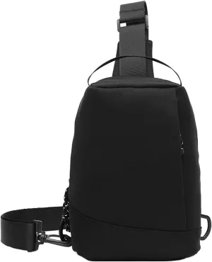 Crossbody Small Sling Backpack for Women Men Anti Theft Small Sling Bags for Women Stylish Versatile Bag(Black)