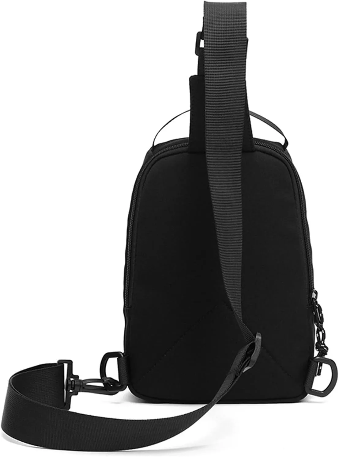 Crossbody Small Sling Backpack for Women Men Anti Theft Small Sling Bags for Women Stylish Versatile Bag(Black)