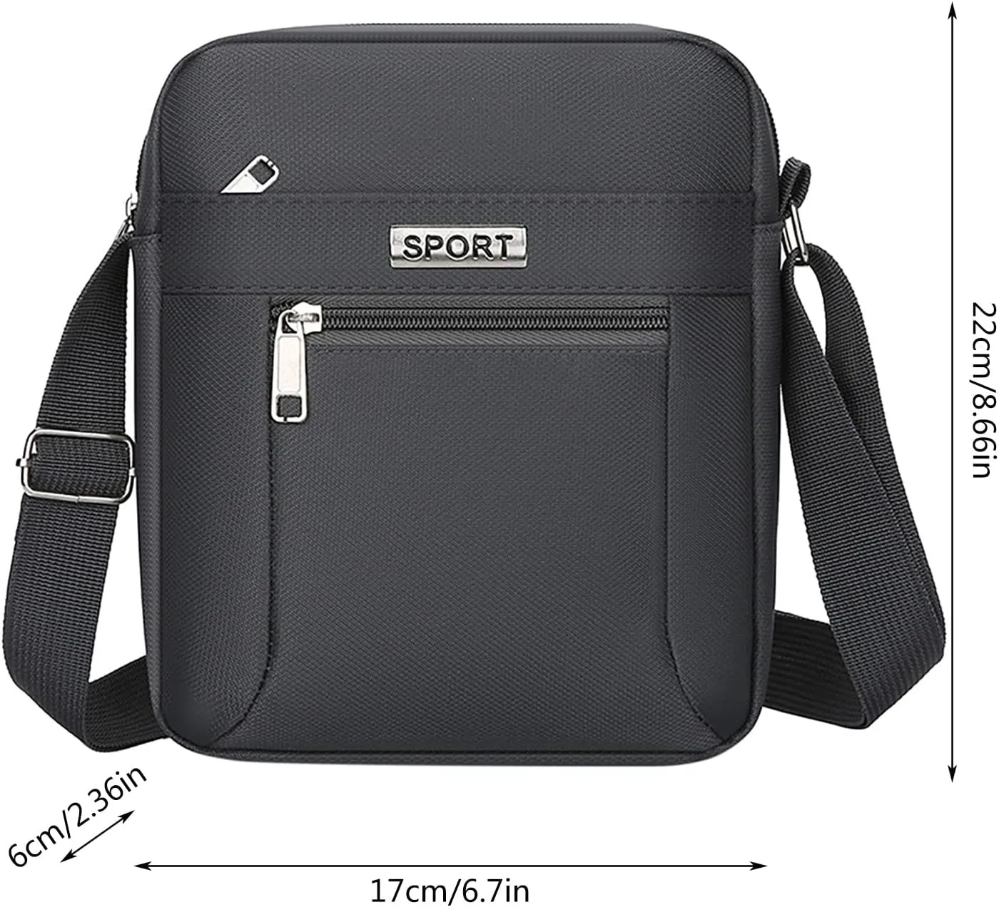 Crossbody Small Sling Backpack for Women Men Single Shoulder Bags with Adjustable Strap Mens Everyday Bag