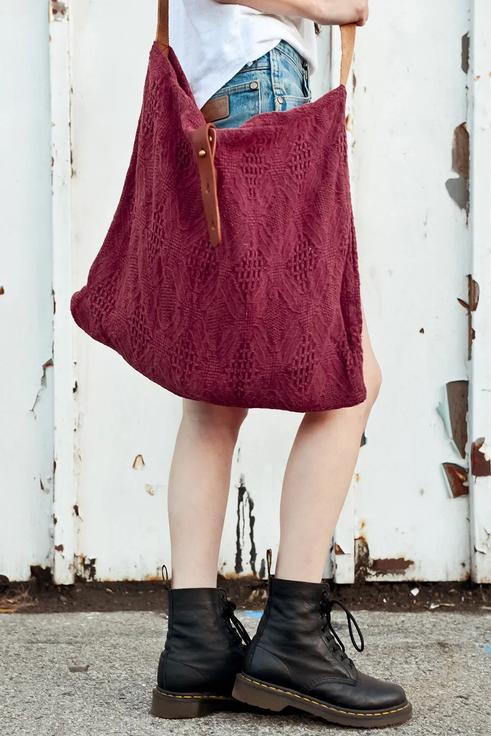 Crossbody Tapestry Tote