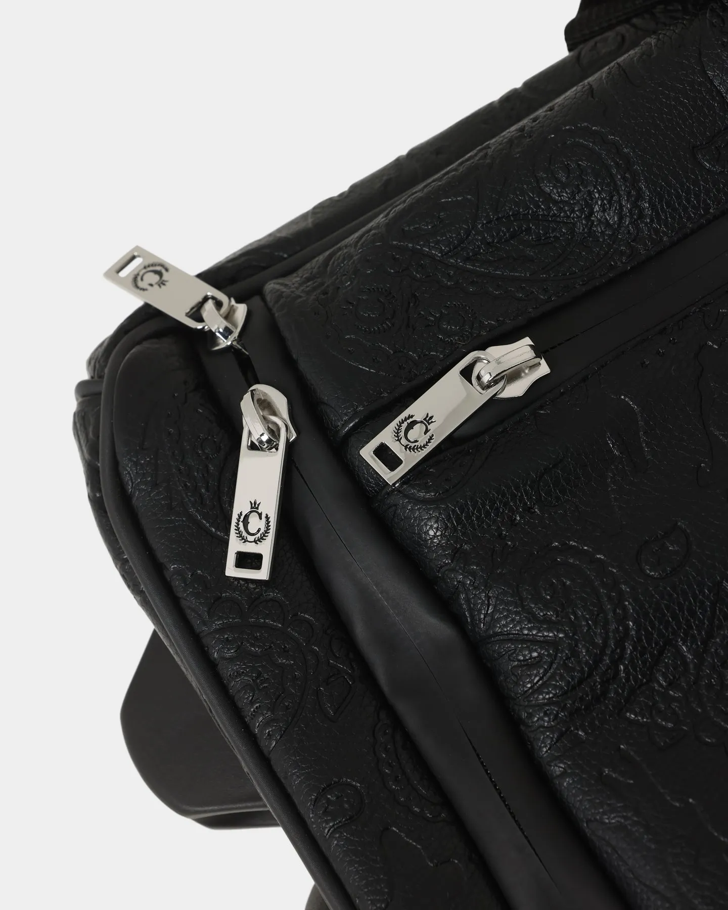Culture Kings First Class Suitcase Black/Paisley