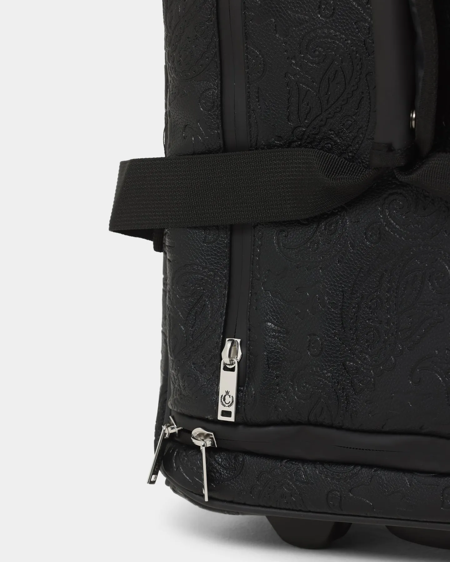 Culture Kings First Class Suitcase Black/Paisley