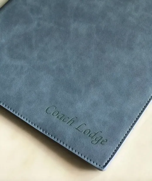 Custom Leather Clipboard Portfolio, Magnetic Clipboard, Legal Paper/ A4 File Folder, Business Notepad Folio Letter Size, Office Gift