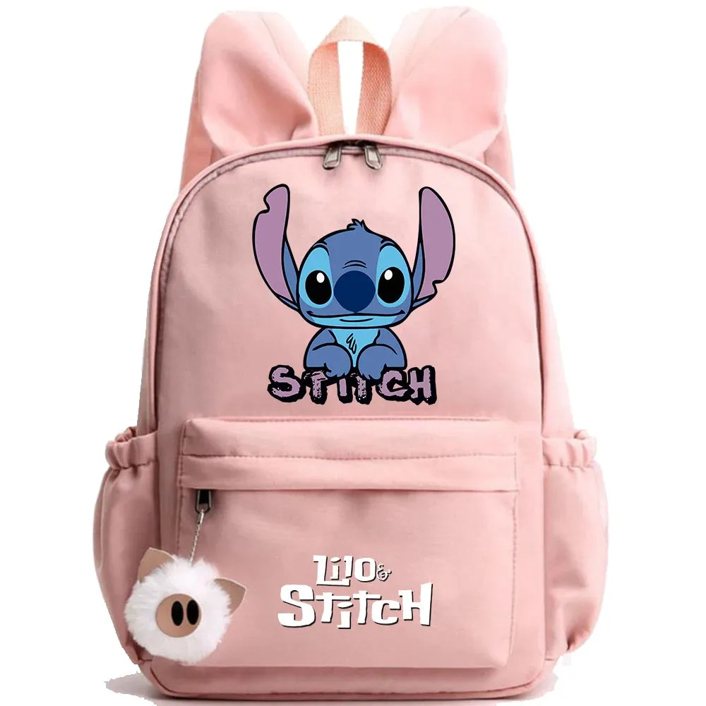 Cute Disney Lilo Stitch Backpack - Kids School Bag
