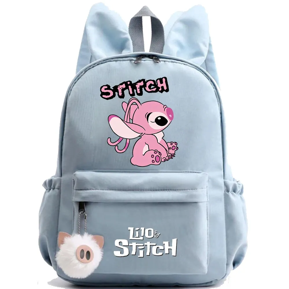 Cute Disney Lilo Stitch Backpack - Kids School Bag
