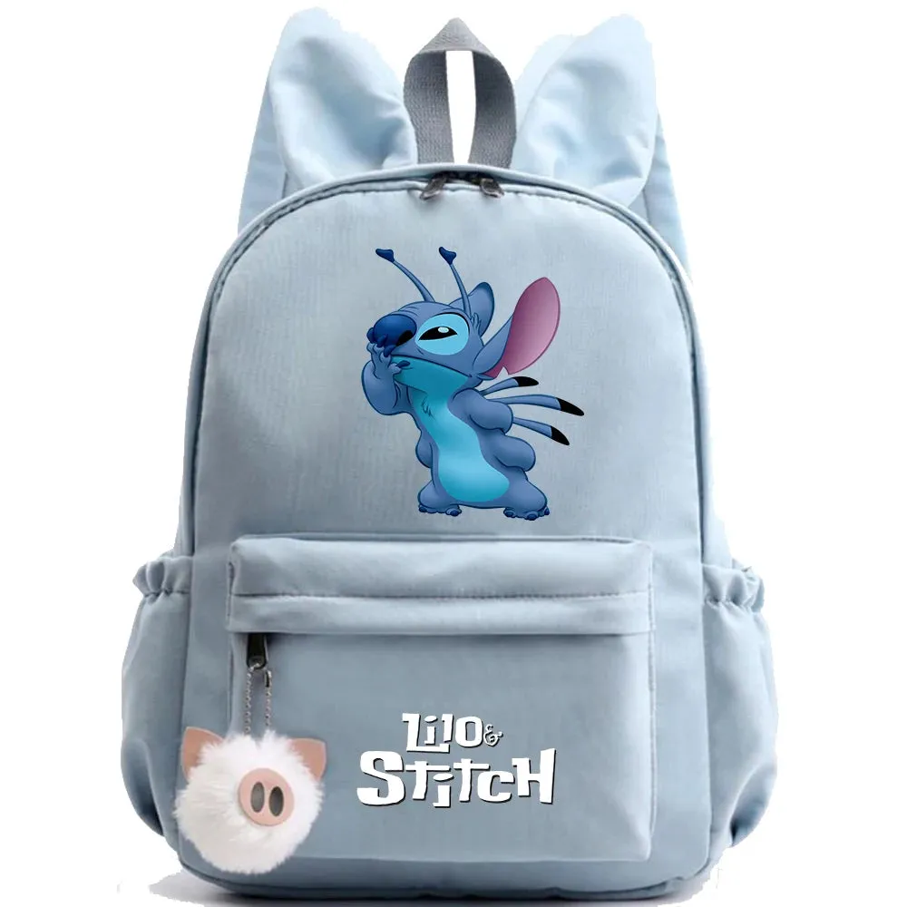 Cute Disney Lilo Stitch Backpack - Kids School Bag
