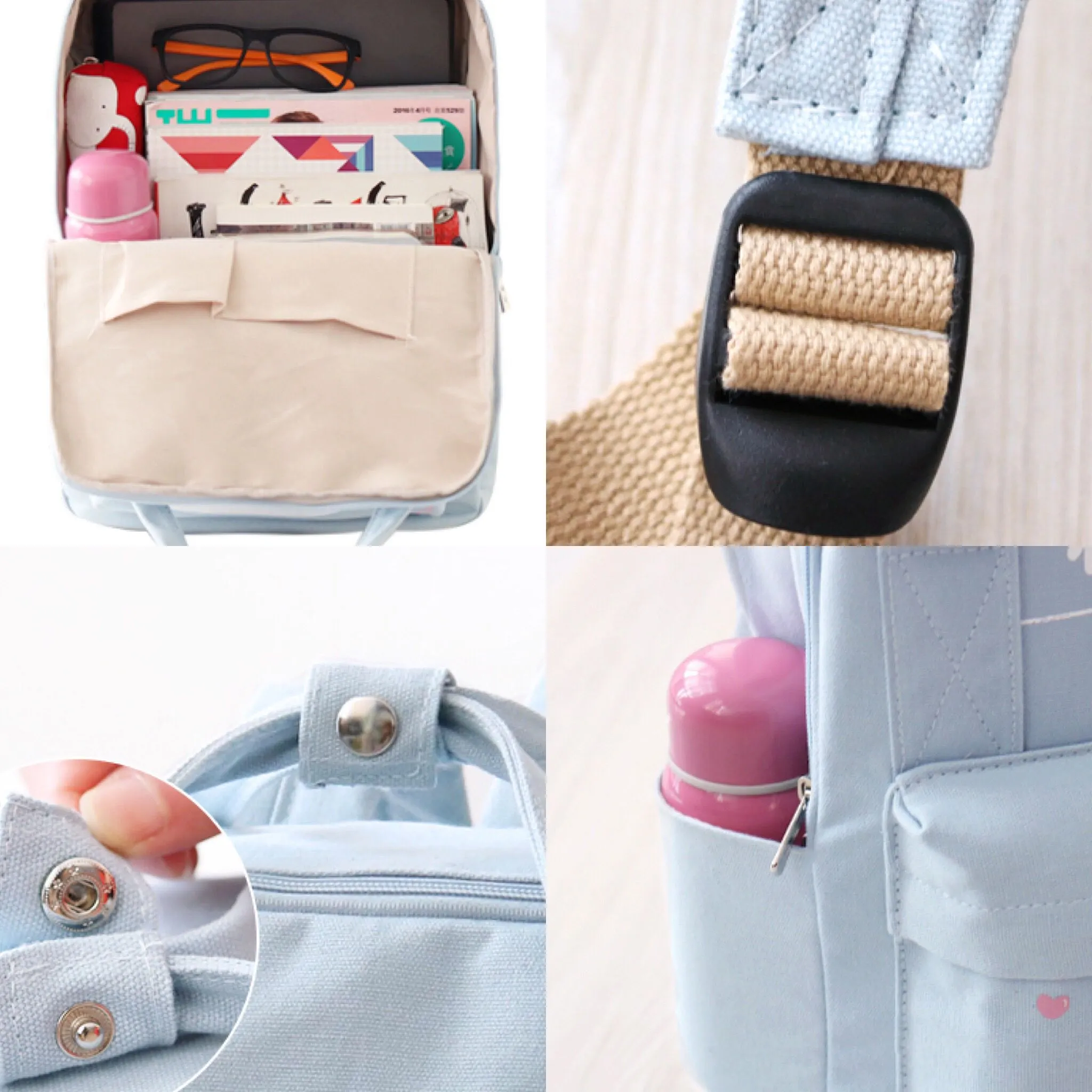 Cute Kawaii Students Cat Backpack AD0061