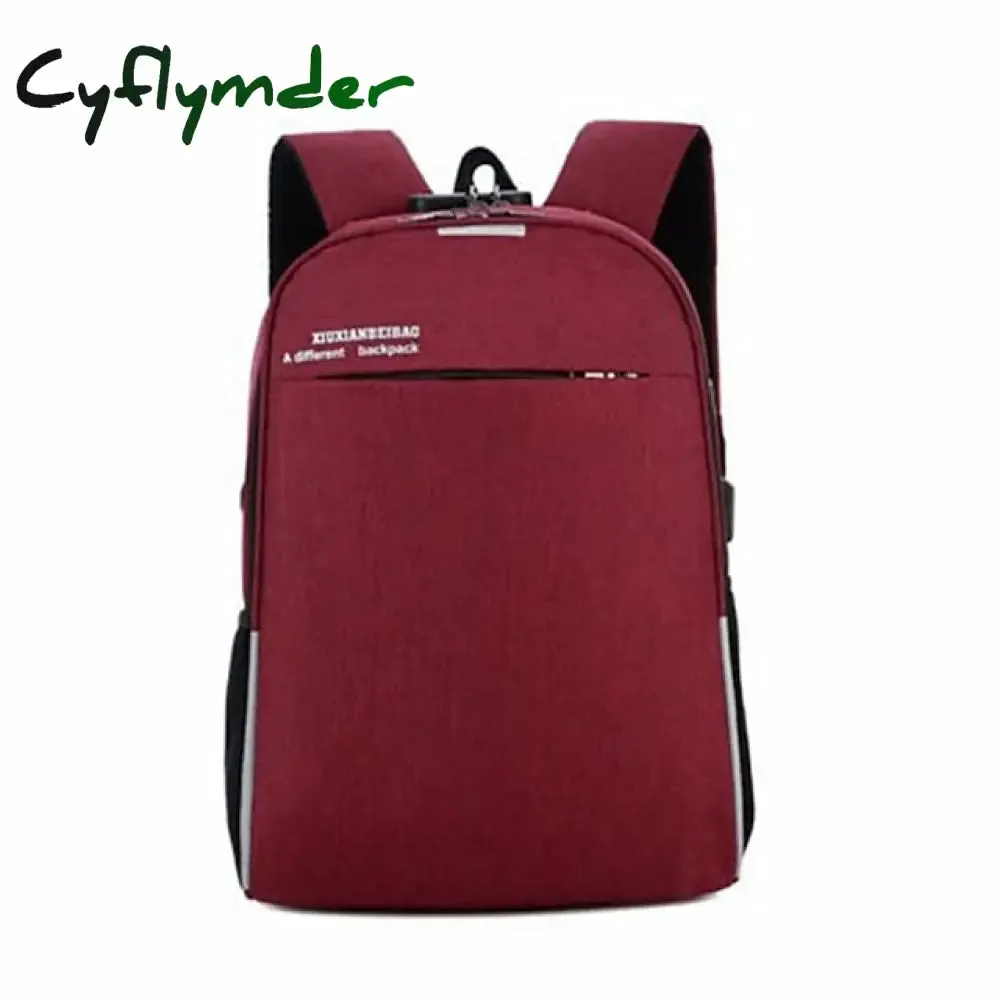 Cyflymder Multifunctional Waterproof USB Charging Business Laptop Backpack Men and Women Travel Anti-theft Backpack School Backpack, Back to School Gift