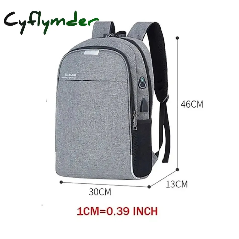 Cyflymder Multifunctional Waterproof USB Charging Business Laptop Backpack Men and Women Travel Anti-theft Backpack School Backpack, Back to School Gift