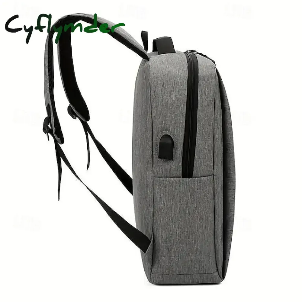 Cyflymder School Backpack Set Business Backpack Casual Bags Computer Backpacks Back to College Gifts Grey