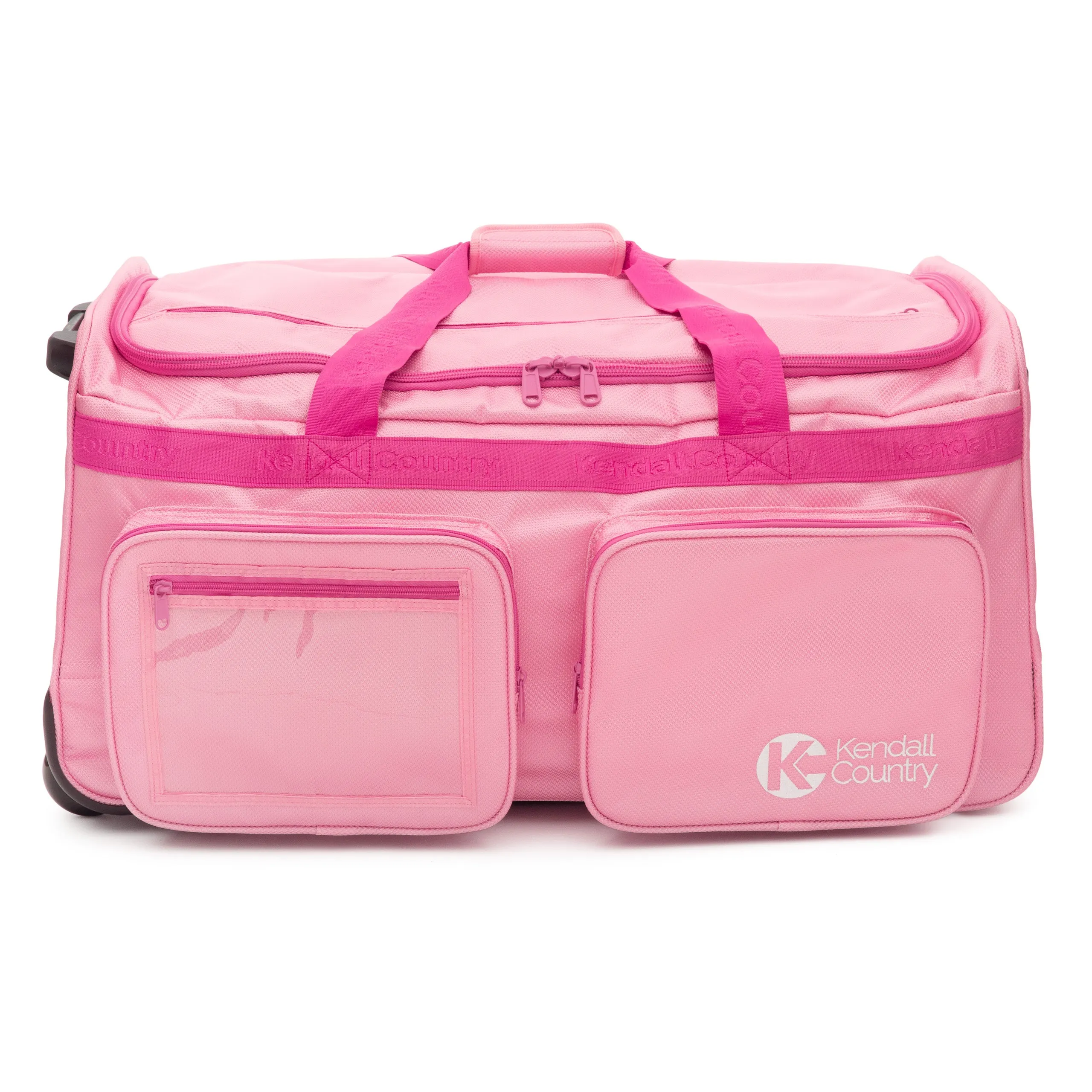 Dance Bag with Garment Rack - Cotton Candy Pink, Large 28"