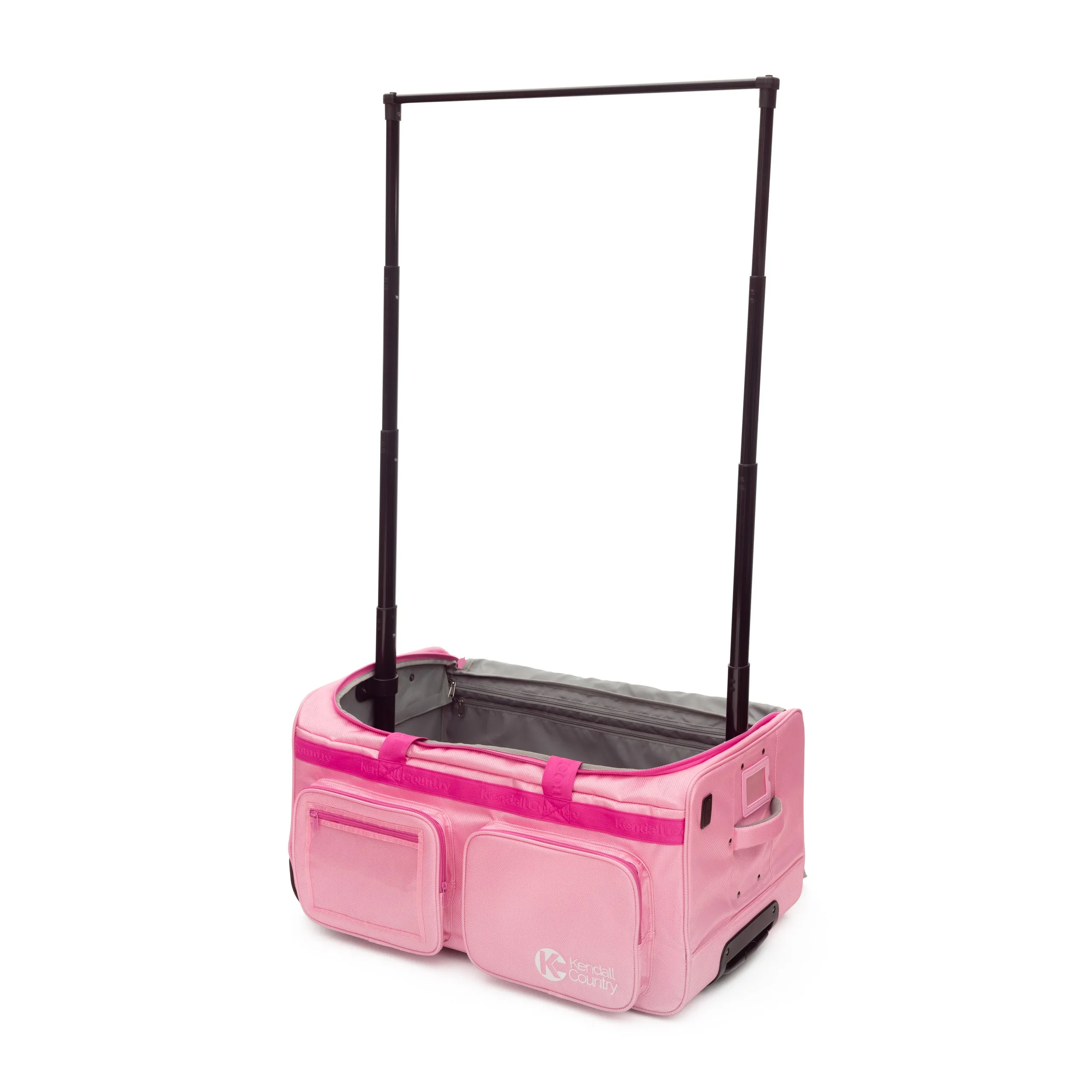 Dance Bag with Garment Rack - Cotton Candy Pink, Large 28"