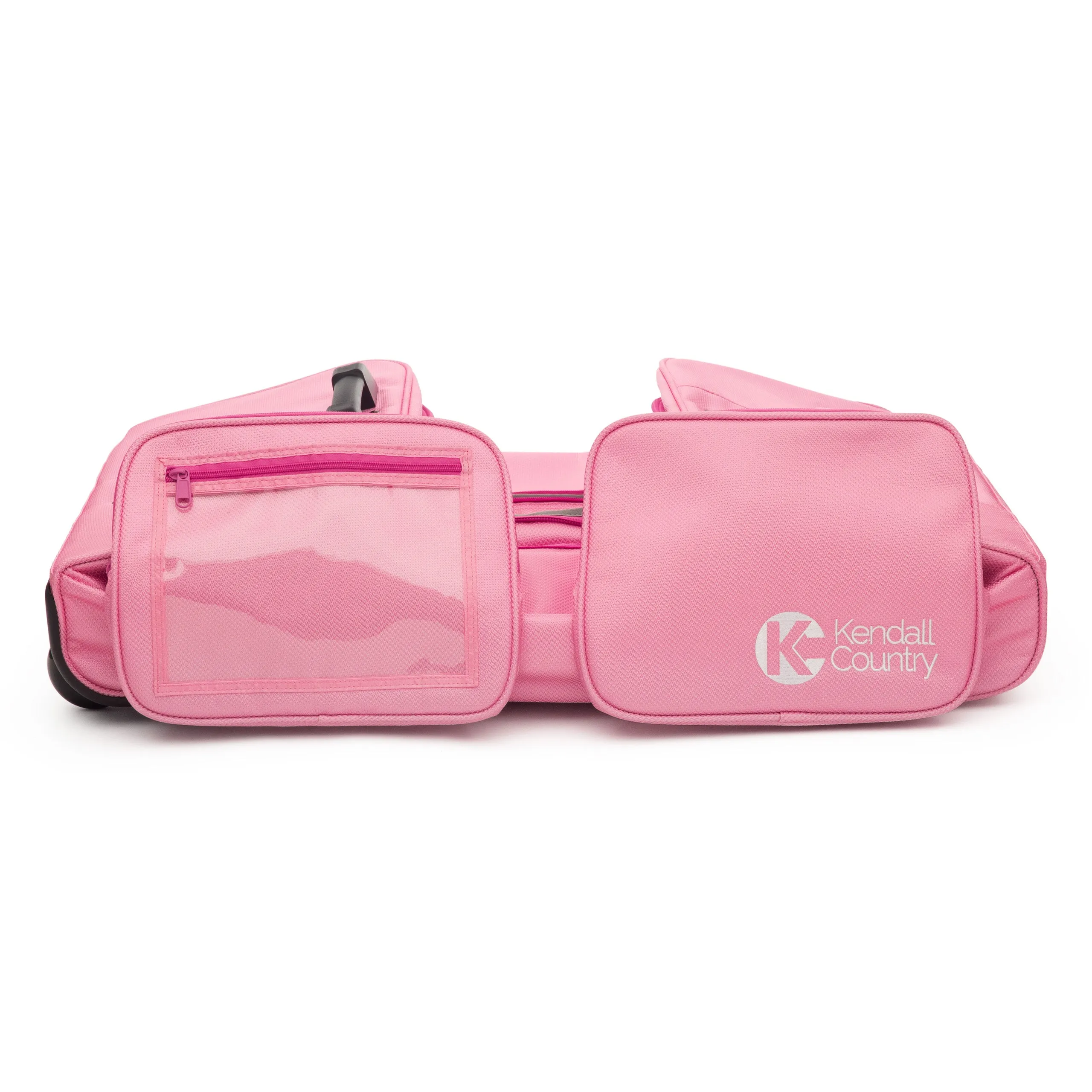 Dance Bag with Garment Rack - Cotton Candy Pink, Large 28"