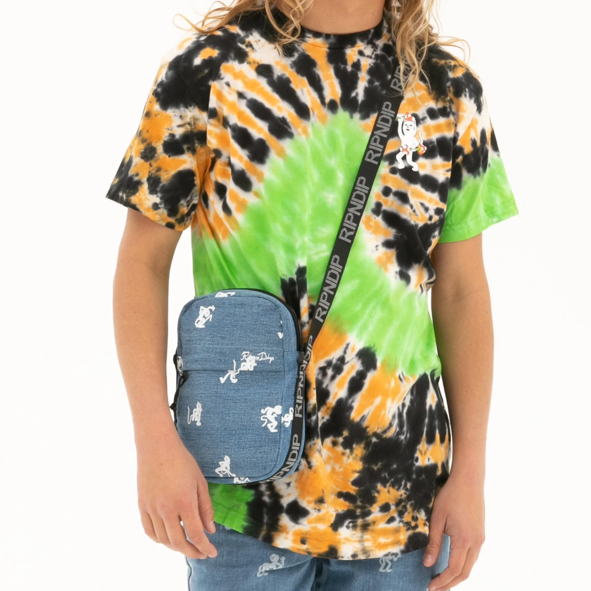 Dance Party Shoulder Bag (Medium Wash)