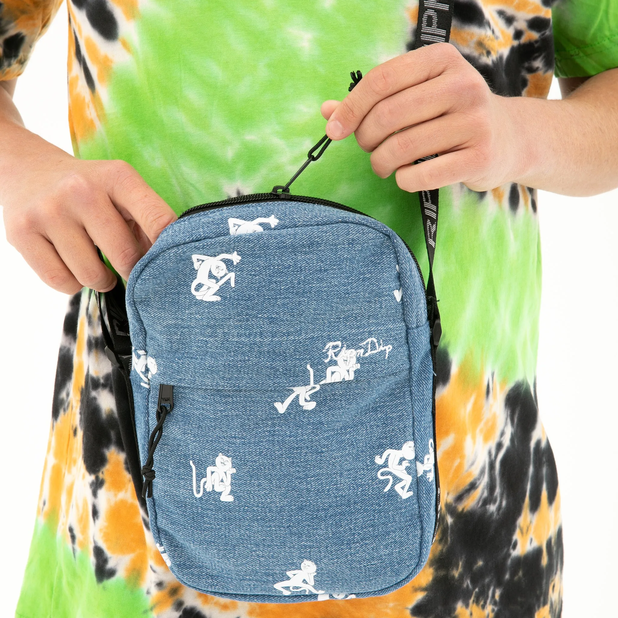 Dance Party Shoulder Bag (Medium Wash)