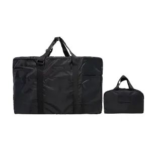 Deeya Ballistic Nylon Large Size Unisex Foldable Travel Duffle Bag with Small Cover Bag (Black)