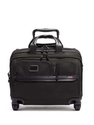 Deluxe 4 Wheeled Laptop Case Briefcase