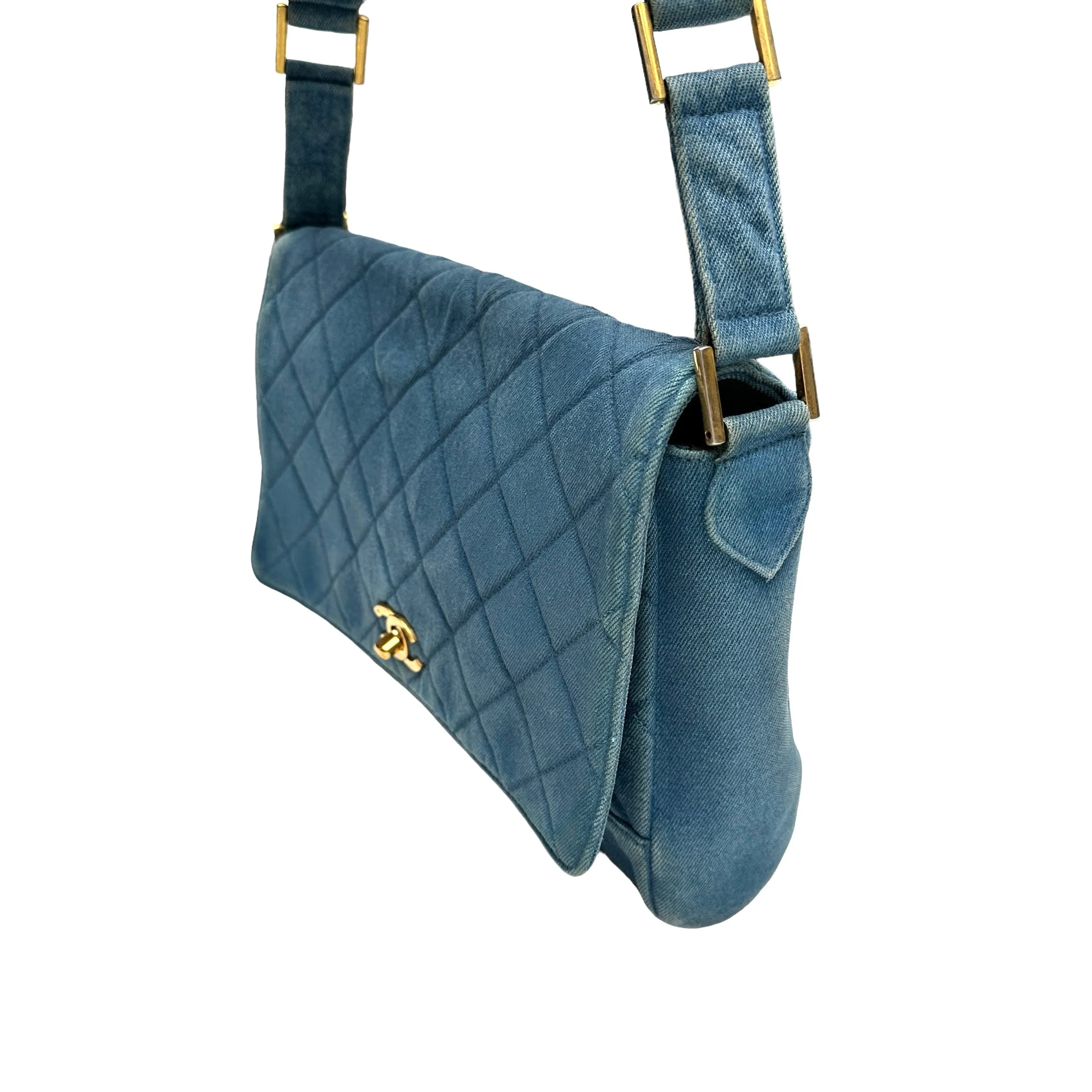 Denim Blue Vintage Bag