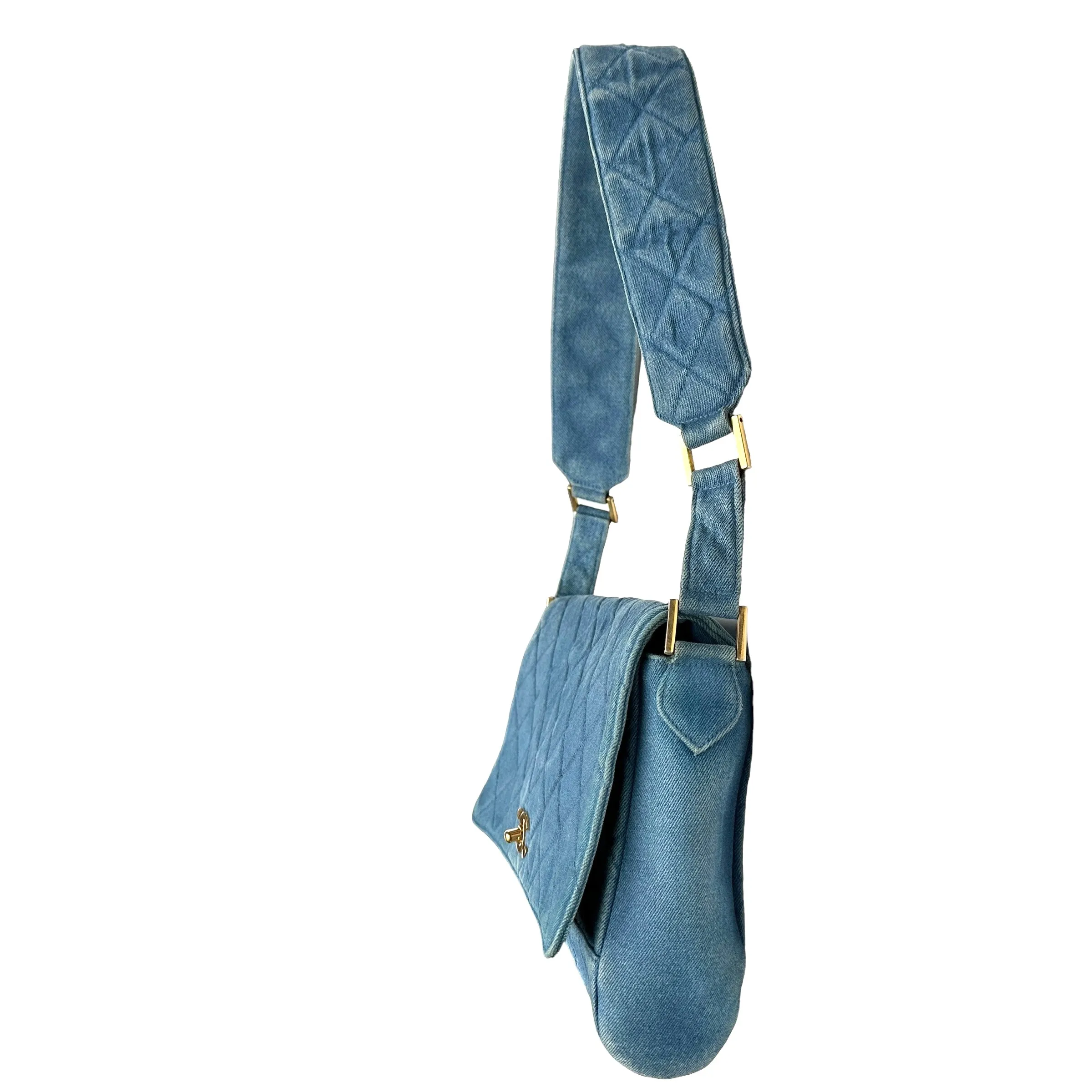 Denim Blue Vintage Bag