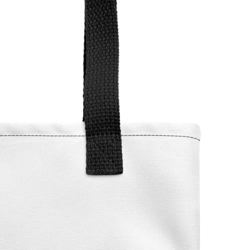 Designer Tote Bag with Three Color Handles – Unique Art, Stylish & Functional
