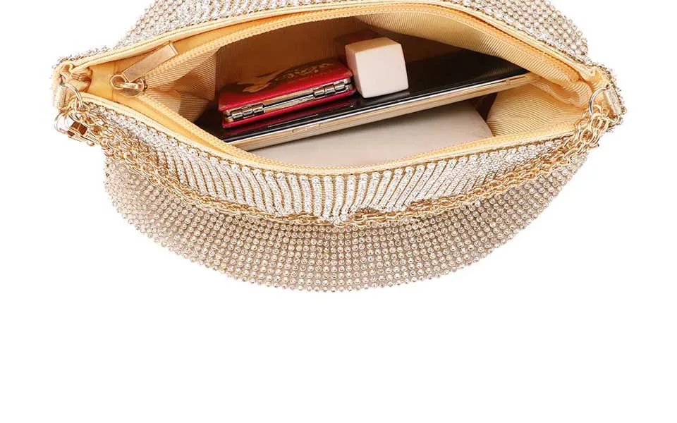 Diamonds Rhinestone Shoulder Bags