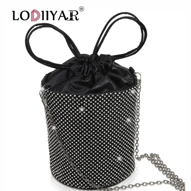 Diamonds Rhinestone Shoulder Bags