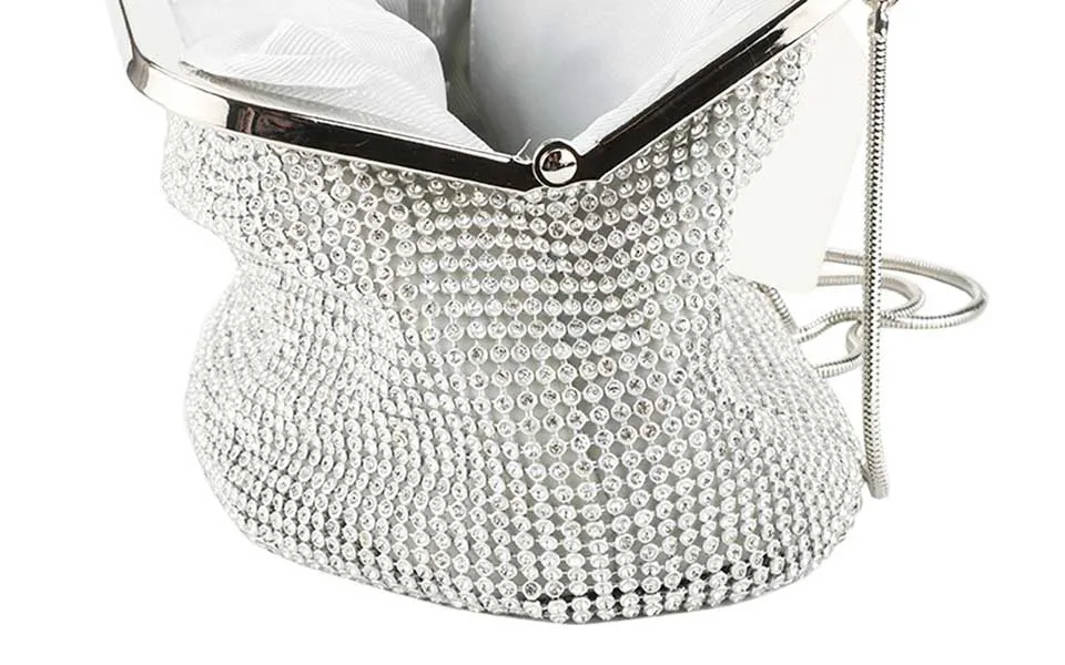 Diamonds Rhinestone Shoulder Bags