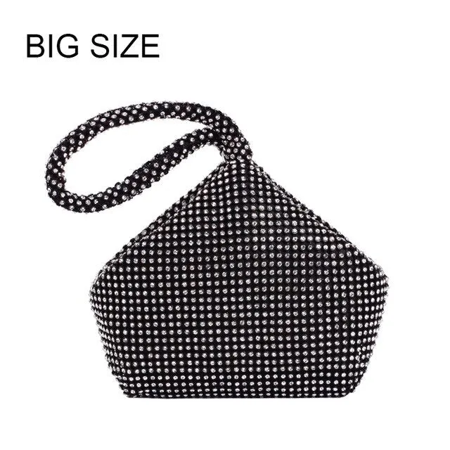Diamonds Rhinestone Shoulder Bags