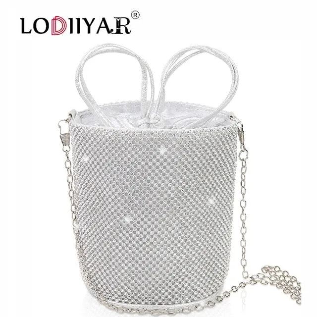 Diamonds Rhinestone Shoulder Bags