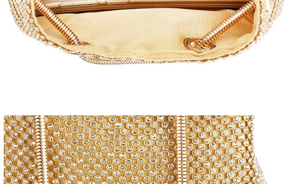 Diamonds Rhinestone Shoulder Bags