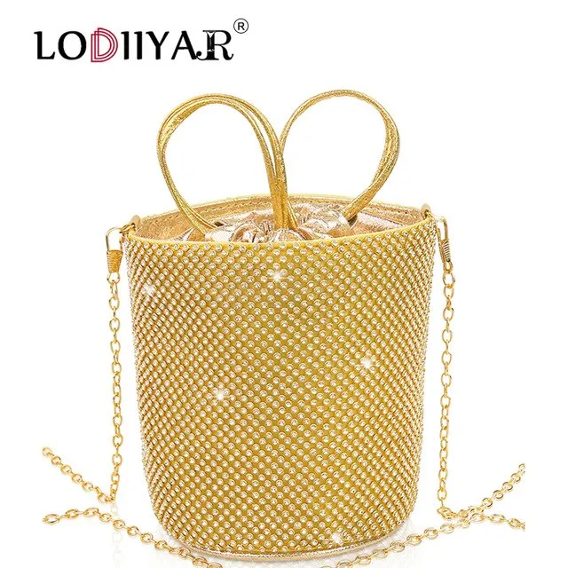 Diamonds Rhinestone Shoulder Bags