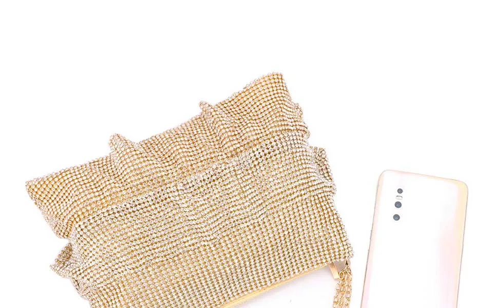 Diamonds Rhinestone Shoulder Bags