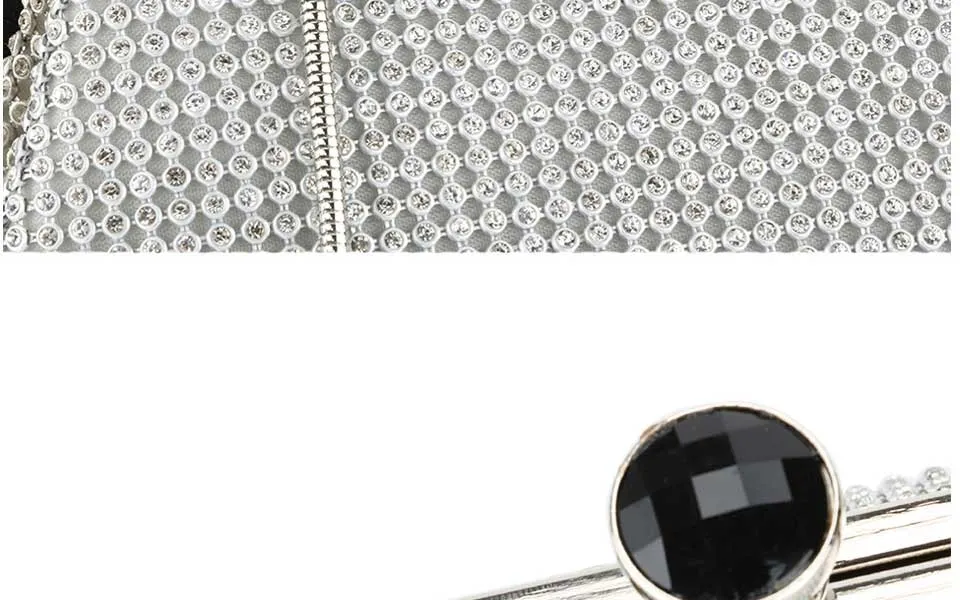 Diamonds Rhinestone Shoulder Bags