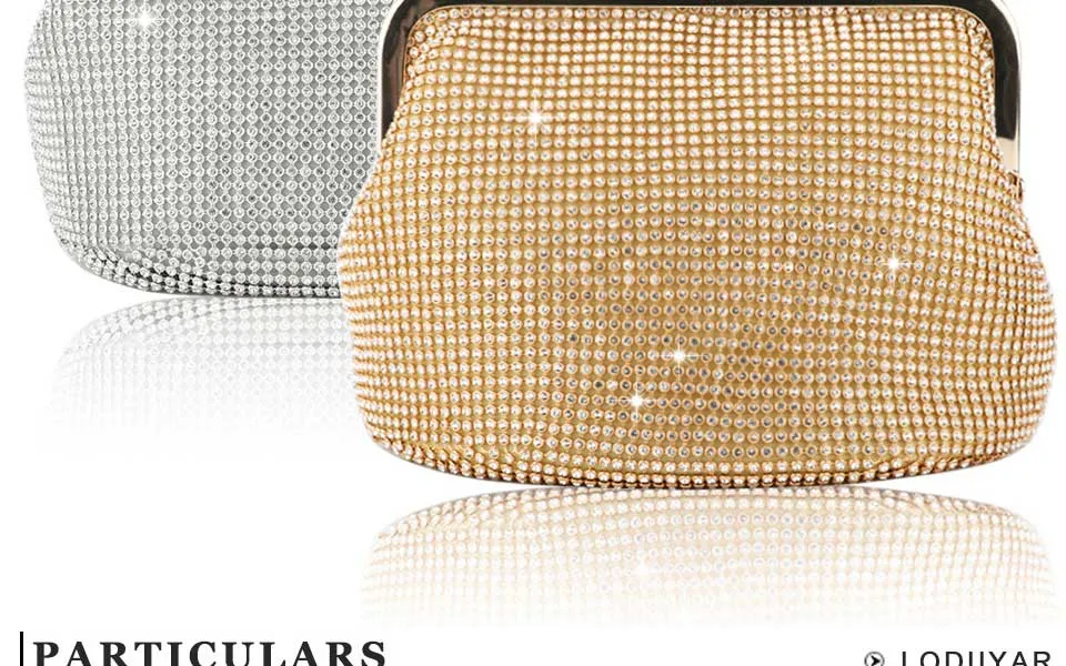Diamonds Rhinestone Shoulder Bags