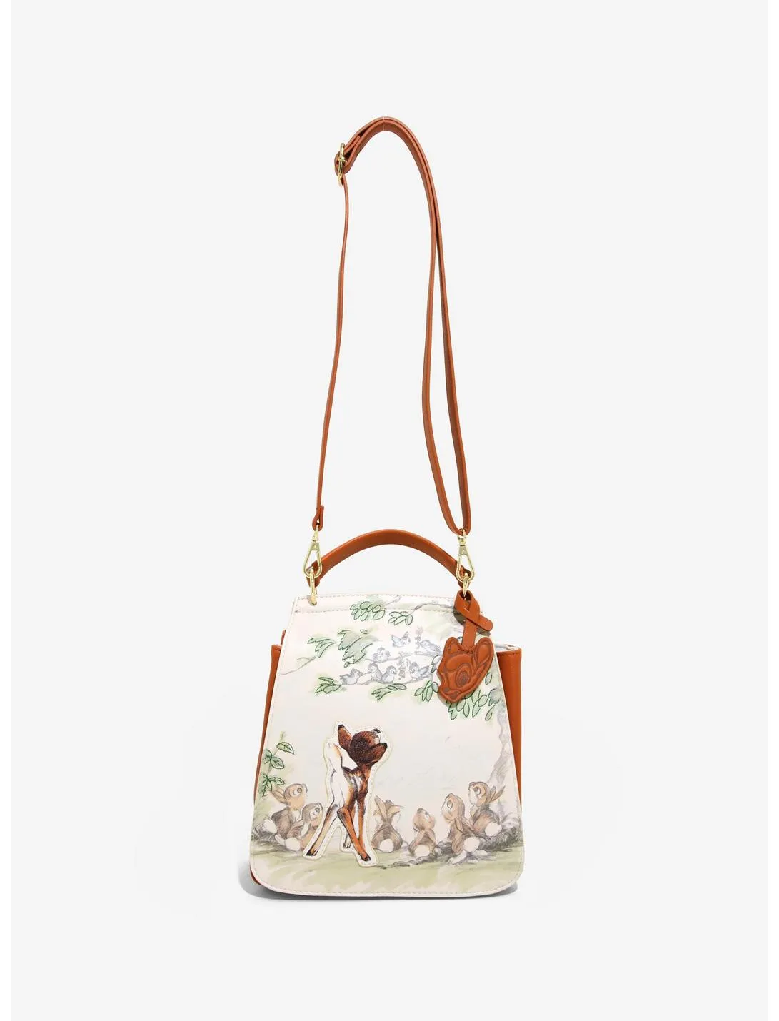 Disney Convertible Backpack to Crossbody Bambi Portrait Loungefly