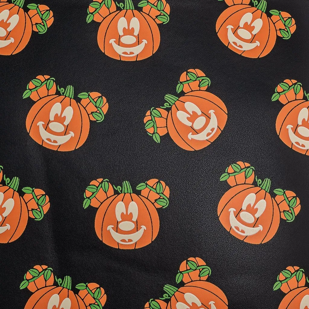 Disney - Mickey Mouse: Glow In The Dark Mickey-O-Lantern Loungefly Mini Backpack