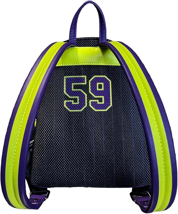 Disney Mini Backpack Maleficent Jersey GITD Loungefly