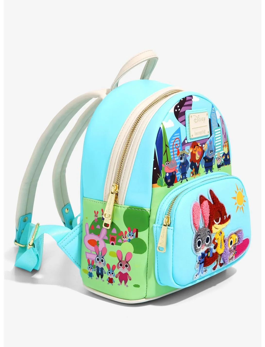Disney Mini Backpack Zootopia Chibi Characters Loungefly